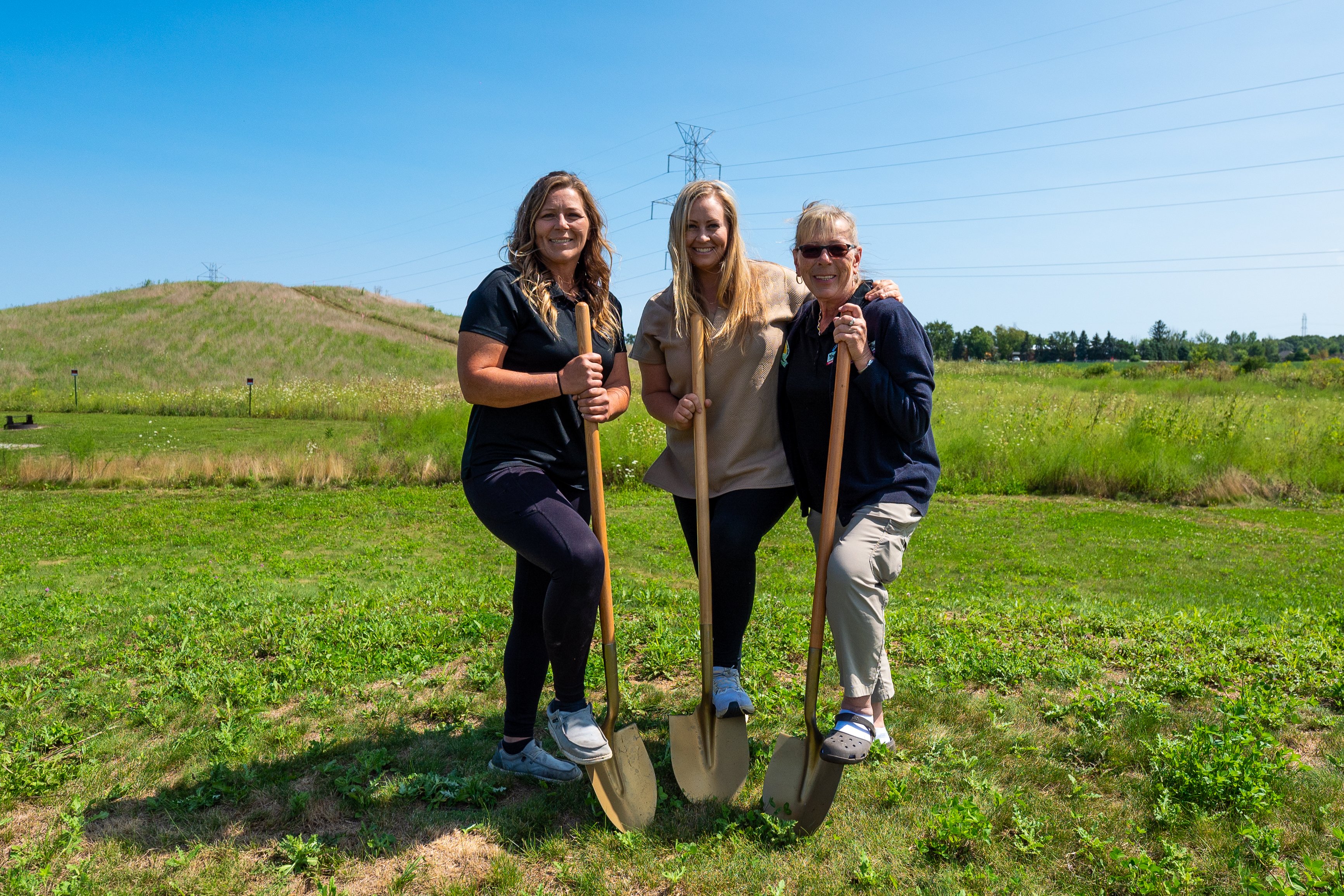 Shareholders break ground on new project, Randy's Thrill Hill.